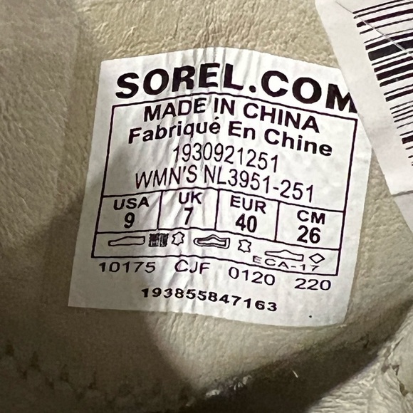 New Sorel Joan Uptown Chelsea Boot Women's Sandy Tan 1930921-251 - Picture 8 of 10